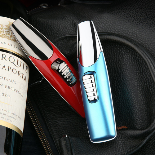 Zhongbang ZB311/ZB311A inflatable windproof straight-in lighter spray gun cigar welding gun kitchen baking