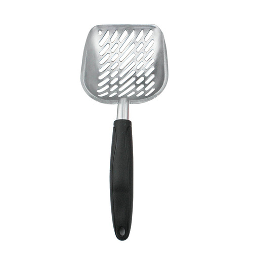 Metal Litter Shovel Large Hollow Aluminum Alloy Litter Scoop for Cats and Dogs Pet Cat Litter Dog Litter Shovel 6