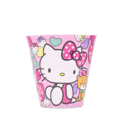 Factory direct supply of creative, cute and fashionable cartoon children's drinking cups melamine cup nine-jiao cup daily necessities wholesale