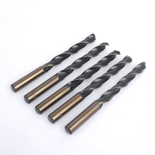 Straight shank cobalt-containing twist drill bit stainless steel special drill bit for opening and expanding high-speed steel twist drill bit wholesale