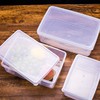 Plastic square lunch box, storage box, cooled kitchen