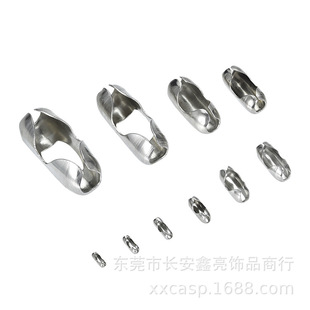 304 Stainless Steel Bead Connecting Buckle, Waist Buckle, Bead Buckle, DIY Jewelry Accessories, Complete Specifications, Factory Price Direct Sales