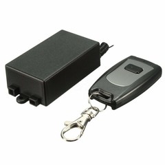 12V 1-Channel Wireless Remote Switch, Wireless Remote Motor Access Control Lock, 2-Button OFF Single-Channel Wireless Remote