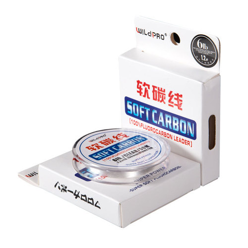 Japan's shadowless carbon line leader line 50 meters Luya soft carbon line fishing fishing gear anti-bite line carbon line wholesale