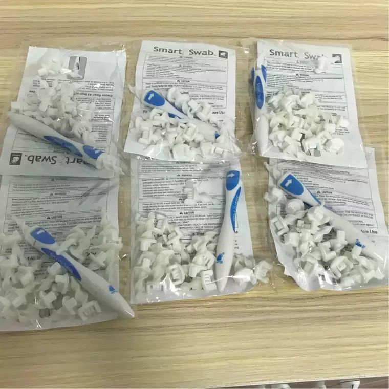 Fábrica al por mayor limpiador de oído espiral limpiador de oído