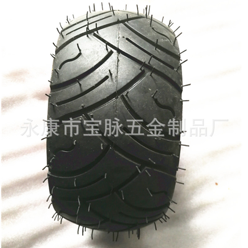 沙滩车168卡丁车电动滑板车配件 13X5.00-6公路胎真空胎6寸轮胎