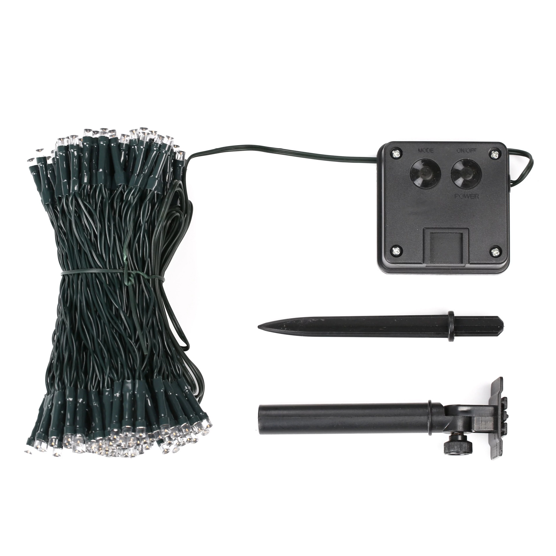 Cadena de luz solar, decoración al aire libre, iluminación de jardín impermeable, iluminación de ingeniería, cadena de luz de campamento, cadena de luz solar, cadena de luz solar, cadena de luz