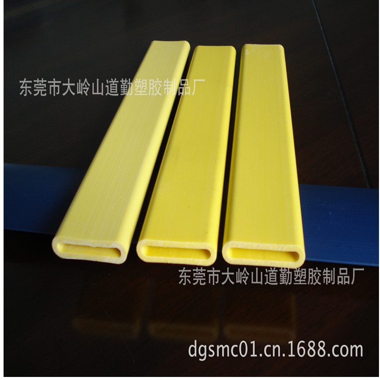 源头工厂供应PVC扁管塑料椭圆管工程建材配件耐磨抗冲击 品质保障