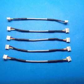 2547/28AWG 3芯带屏蔽端子线 ph2.0端子线 4c屏蔽连接线