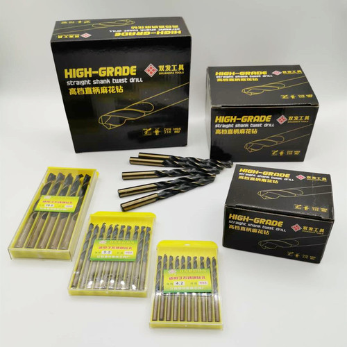 Double hair twist drill 6542 twist drill bit Stainless steel drill bit Cobalt drill bit High speed steel twist drill bit