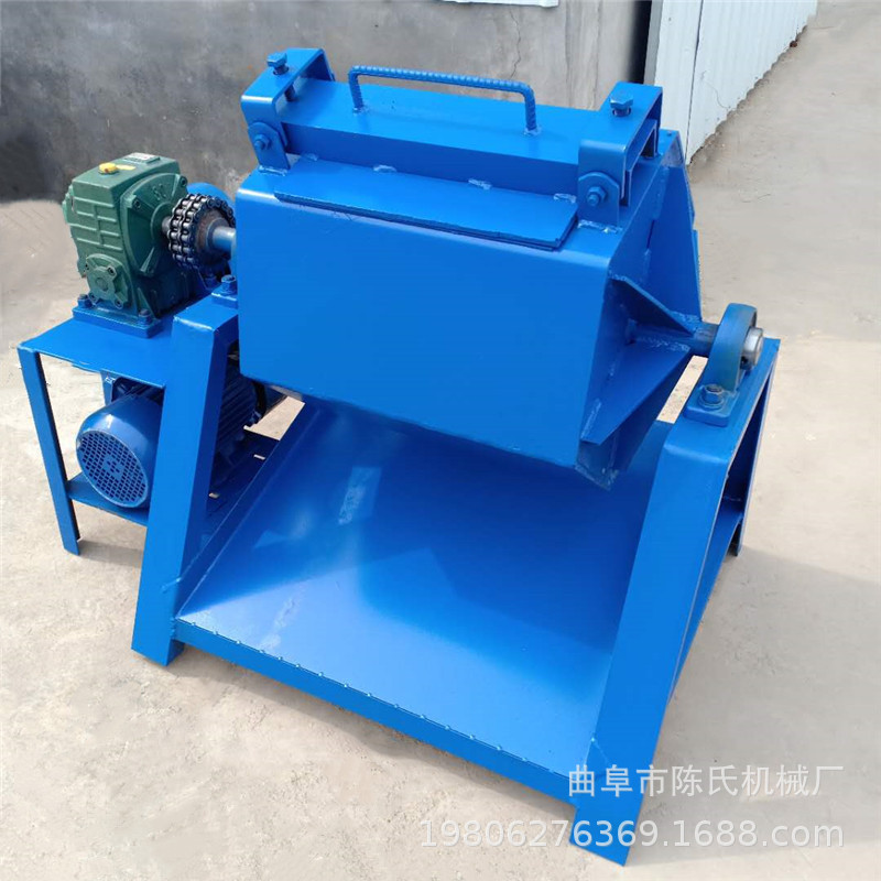 小型六角滚筒研磨机 切断金属除锈抛光机 切割件去毛刺滚筒抛光机