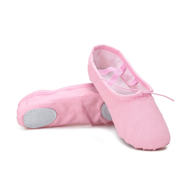 Zapatos de Ballet de fondo suave zapatos de cuerpo zapatos de yoga niños y niñas practican zapatos de baile zapatos de garra de gato aeróbicos Gimnasia