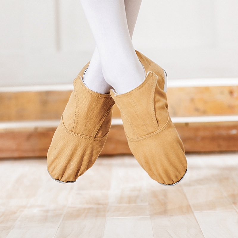 Nuevos zapatos de baile de suela blanda zapatos de suela blanda para adultos zapatos de ejercicio físico para niños zapatos de Ballet para hombres y mujeres zapatos de baile de rendimiento de yoga