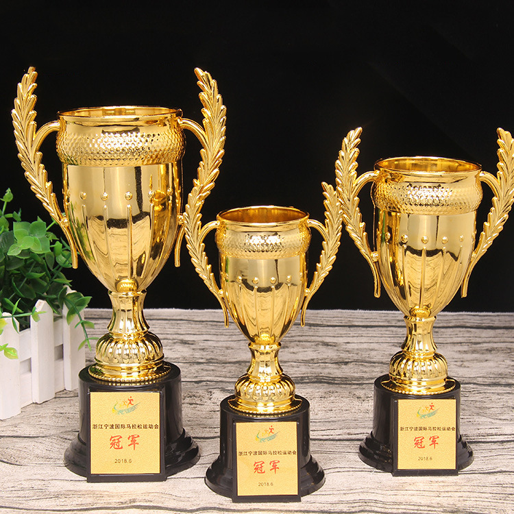 Trofeo de plástico Honor, premio creativo de metal para deportes escolares, danza, Shenmo, con logotipo personalizable, etiqueta, antorcha conmemorativa