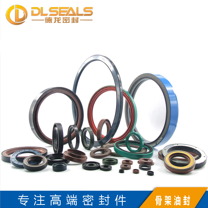厂家氟胶旋转防尘TC骨架油封环保硅胶油封丁腈橡胶TB骨架油封橡胶