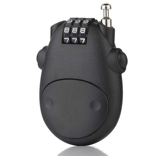 Cartoon Cow Retractable Wire Rope Cable Code Lock Suitcase Clothing Sled Motorcycle Helmet Lock