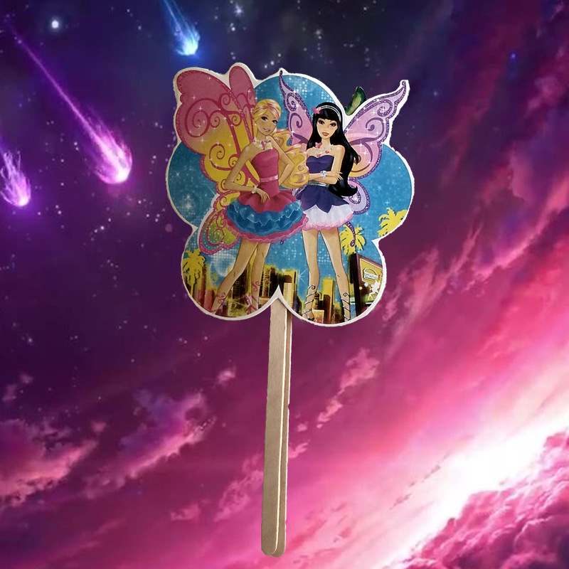 중간 나비 요정 (대나무 손잡이)