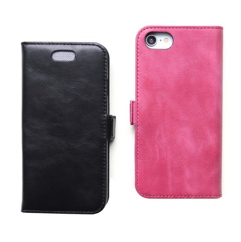 For iPhone se third generation mobile phone case Apple 8 mobile phone leather case anti-drop protective case wholesale magnetic buckle anti-radiation