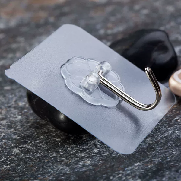 40C thin transparent hook (6*6cm)