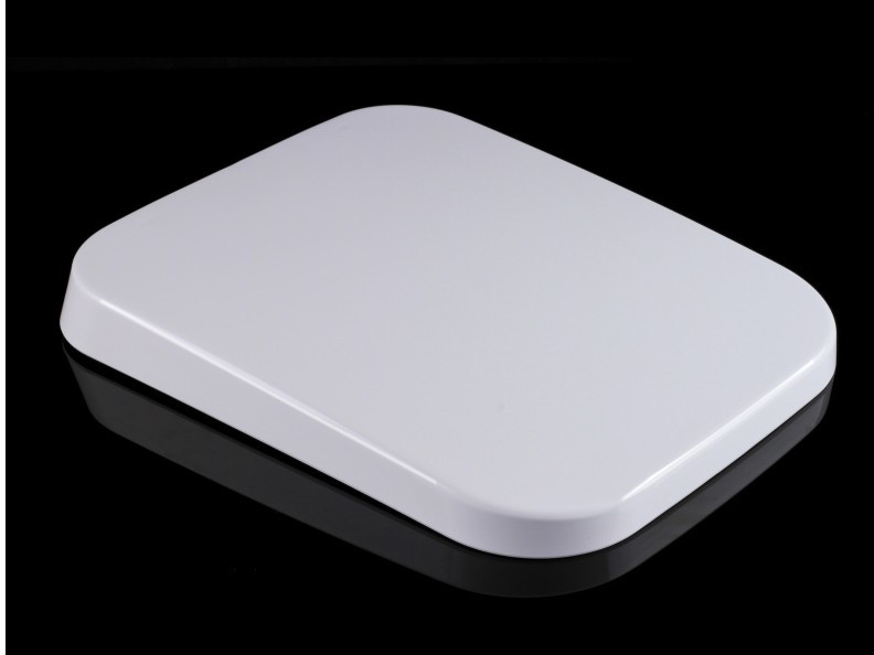 Suministro directo de fábrica de tapa de inodoro de color de material puro engrosado blanco en forma de V en forma de U cuadrado de desaceleración general urea universal