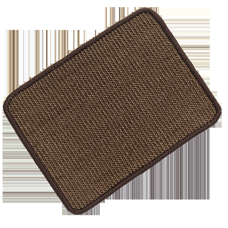 Sisal gato rascarse estera para mascotas estera de la garra del gato estera para dormir pierna de mesa sofá estera alfombra de lino estilo Amazon