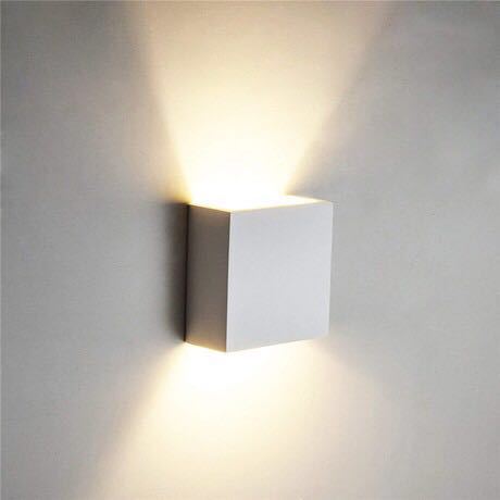 Aluminum LED wall lamp COB light source 6W upgrade bracket up and down lighting dimmable indoor wall lamp Amazon Aluminum LED wall lamp COB light source 6W upgrade bracket up and down lighting dimmable indoor wall lamp Amazon