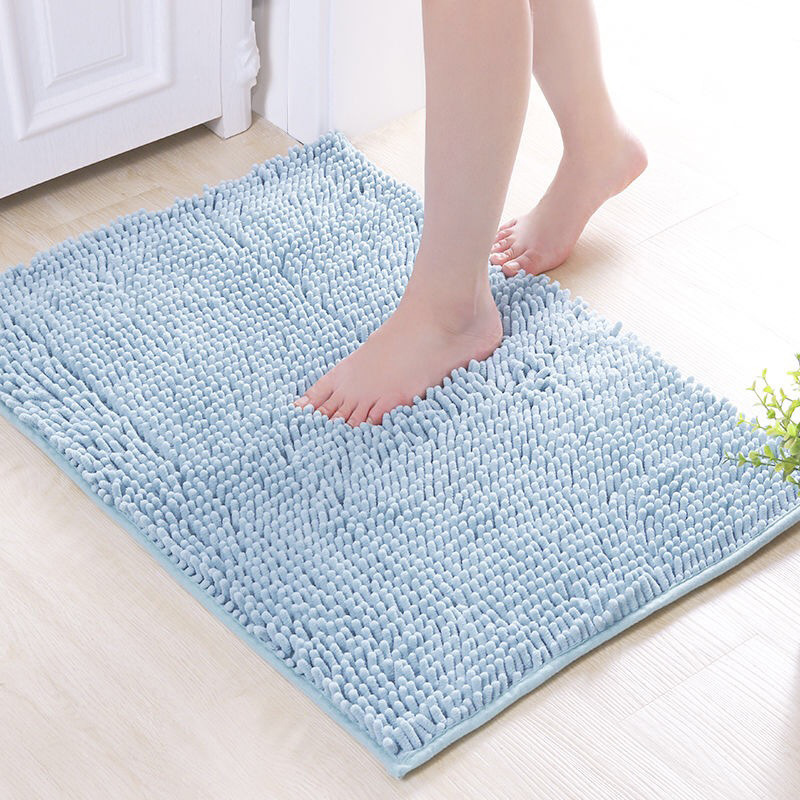 A generation of hair mat bathroom non-slip absorbent door mat chenille baby climbing mat bedroom stair mat foot blanket