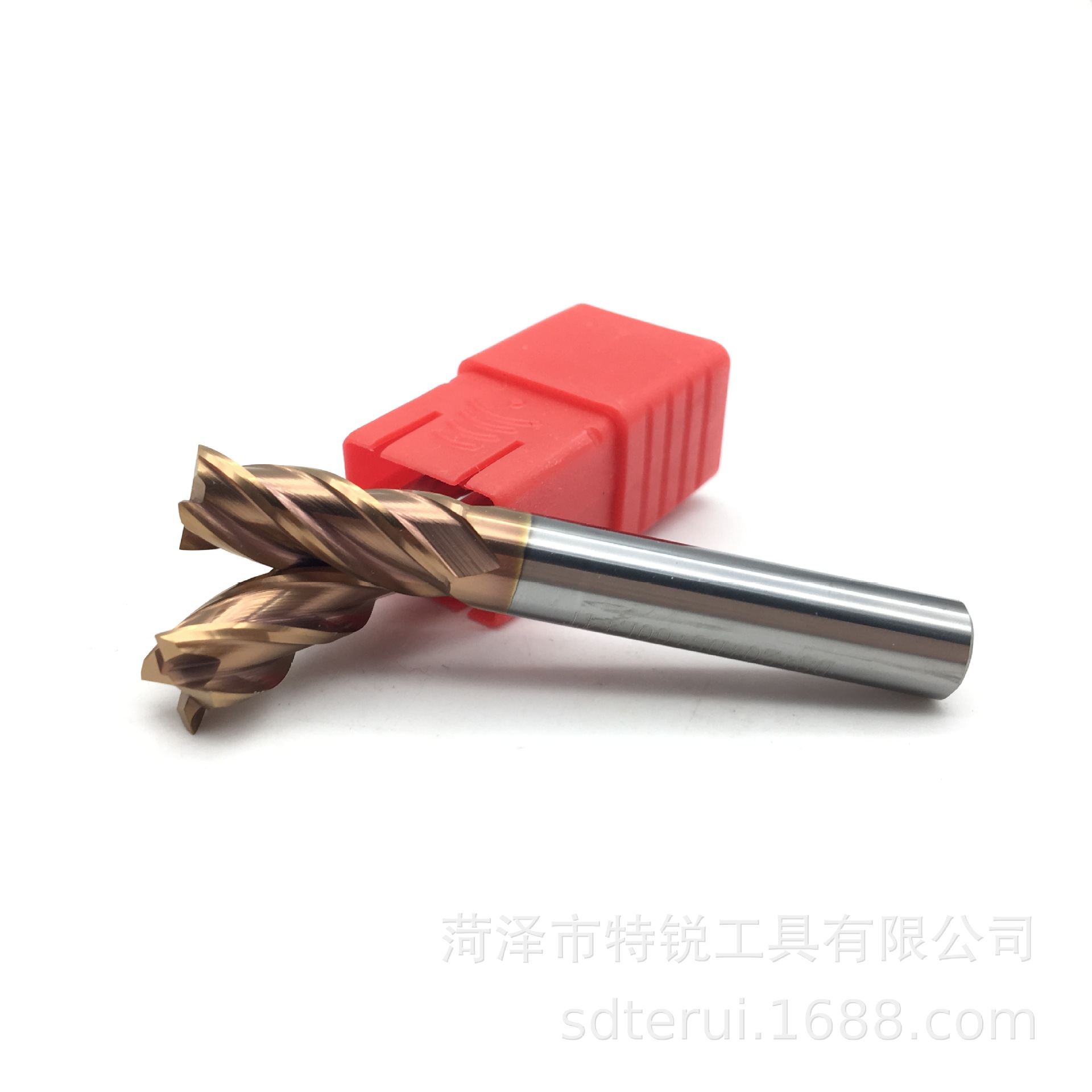 55度4刃钨钢铣刀 D5*15*D6*50L*4T数控刀具硬质合金铣刀涂层平头