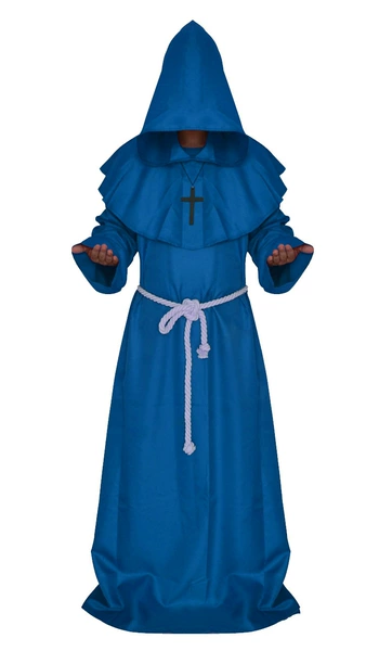 Monk clothes-blue