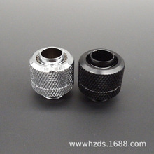 电脑水冷软管 三分薄软管快拧接头 10*13管接头 G1/4