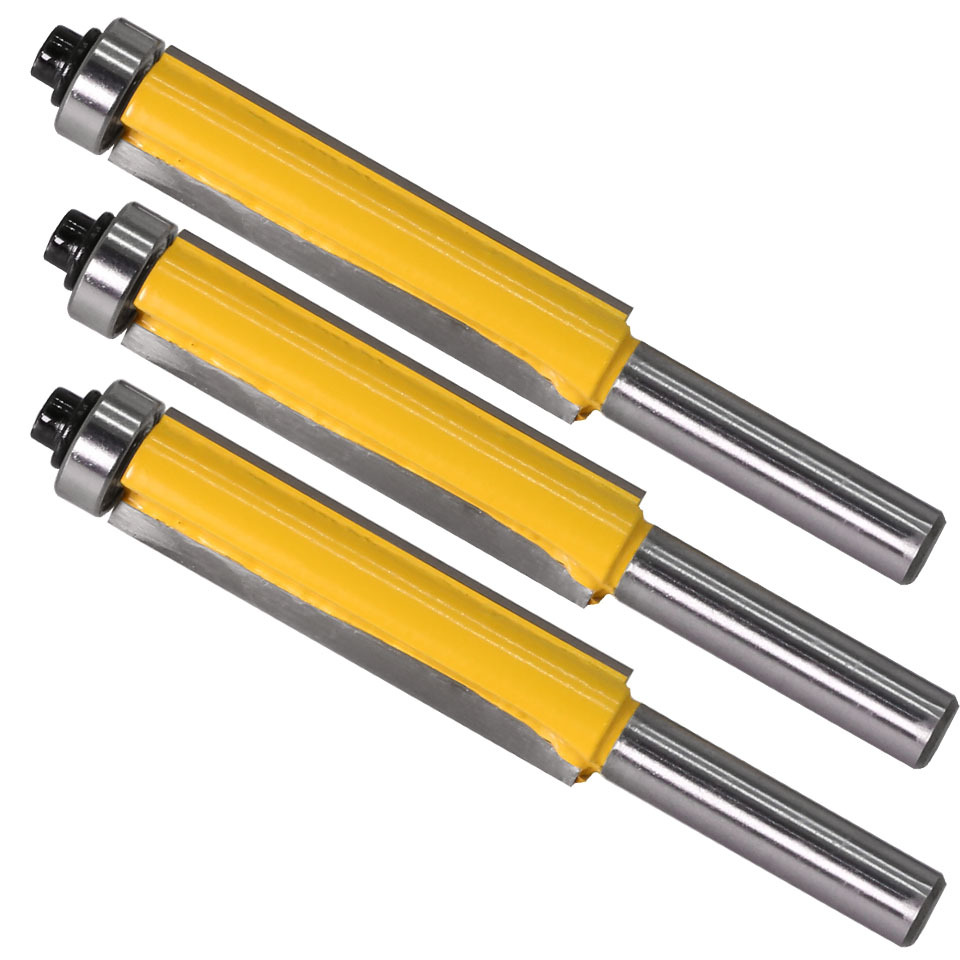 Recortador de borde alargado ruso de 8 asas con rodamiento cortador de fresado de carpintería cortador de borde cortador de línea de cabeza de corte de borde