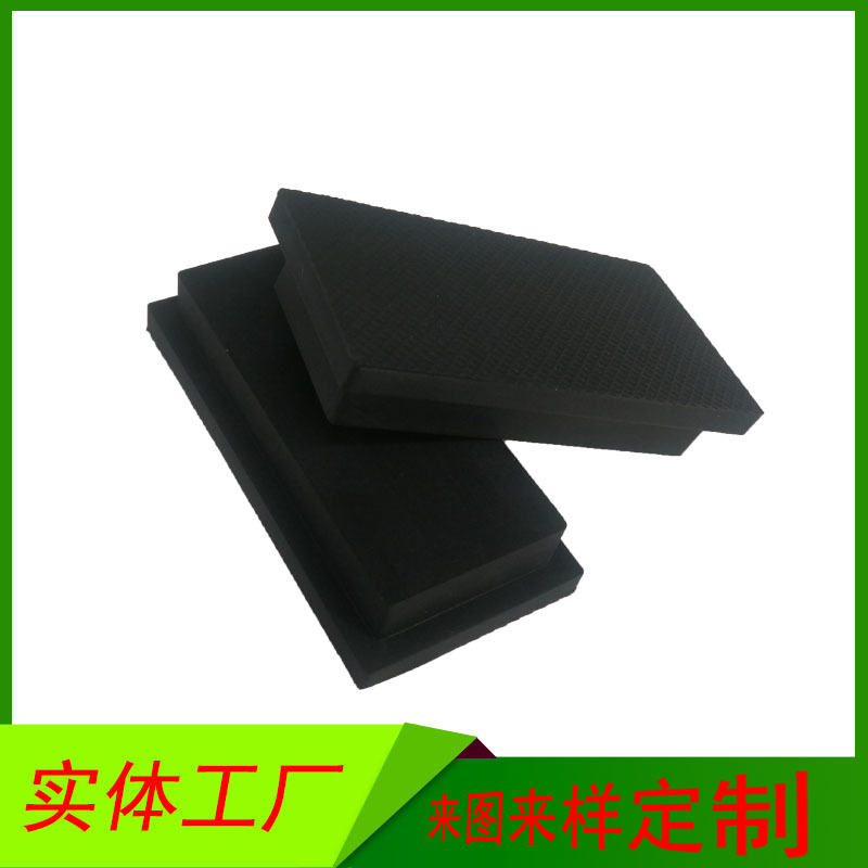 工厂直供家具电器硅胶脚垫 黑色网格硅胶脚垫 家具防滑保护硅胶垫