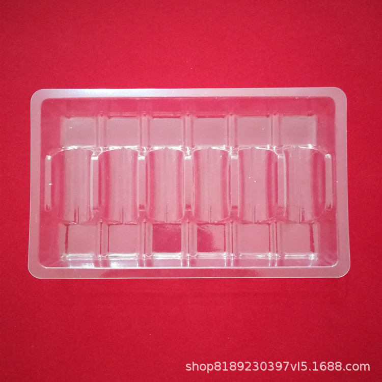 吸塑托盘 塑料包装制品 10毫升6支口服液吸塑内托