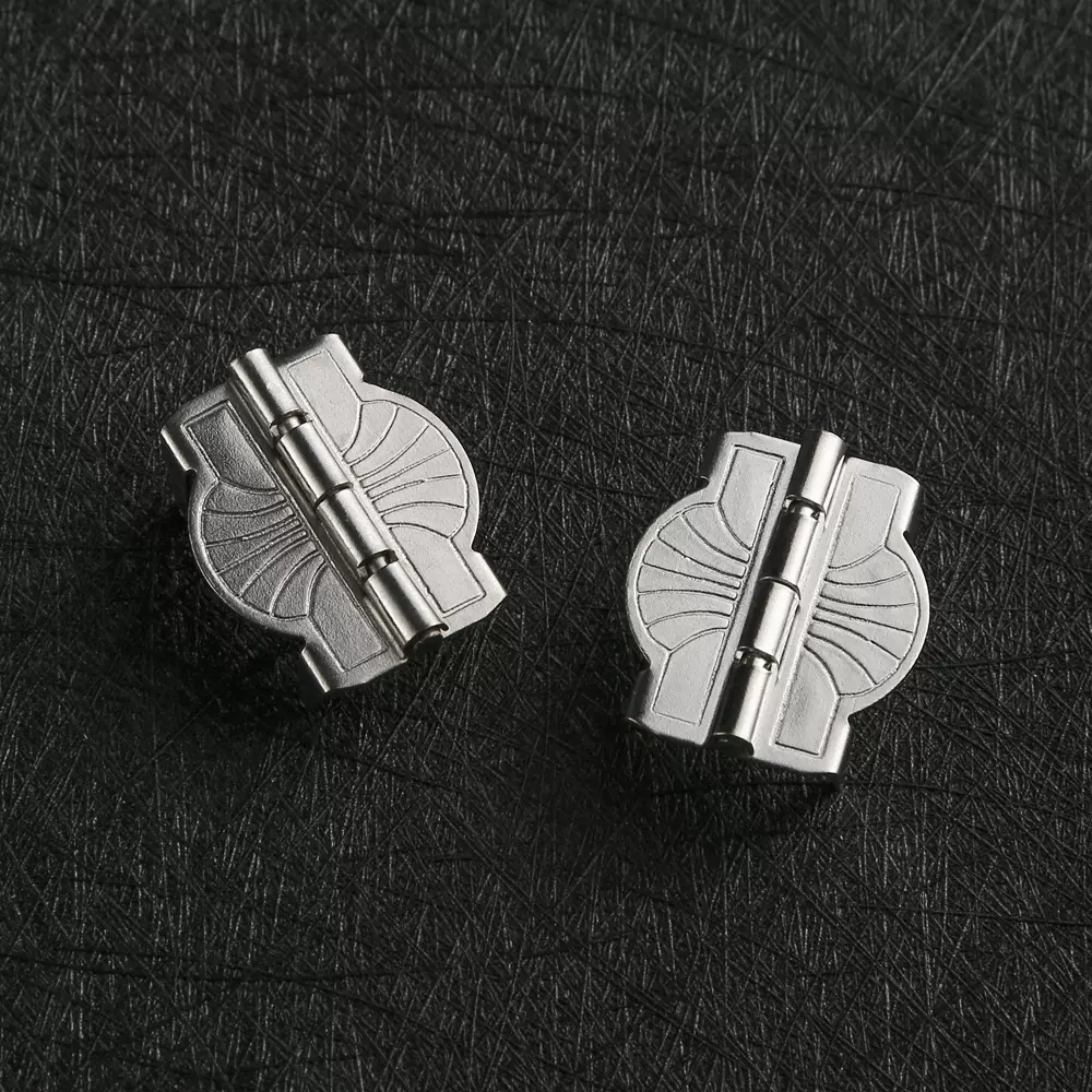 现货供应厂家直销20*25四脚合页木盒合页纸盒合页压花合页质量好