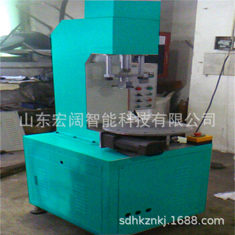 小型单臂转盘液压机多工位电机转子与旋转轴压装机四柱压力机