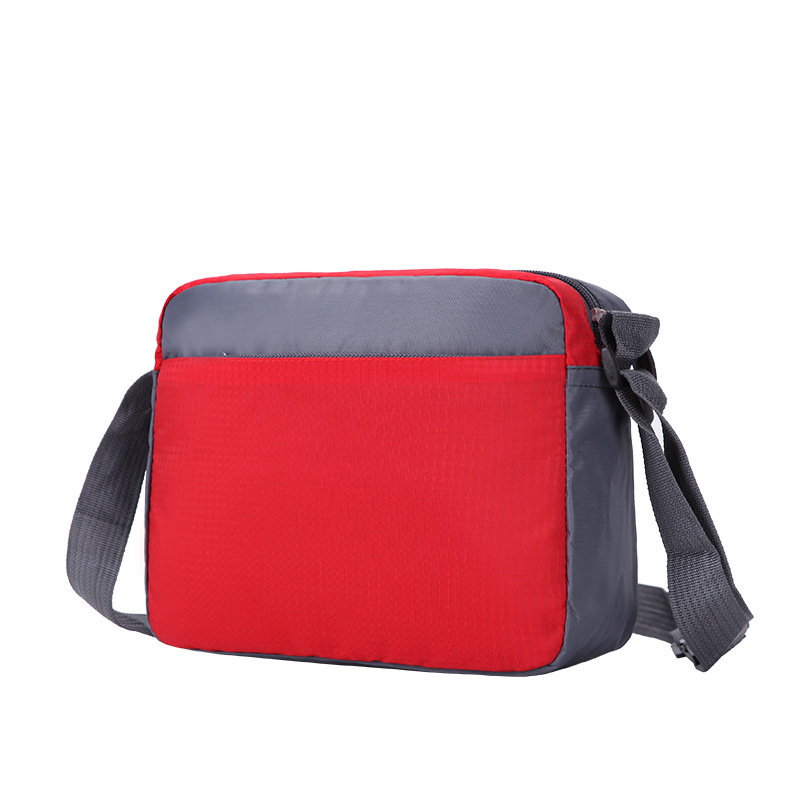 厂家批发单肩中老年斜挎包会销礼品包户外运动旅游包印LOGO收纳包