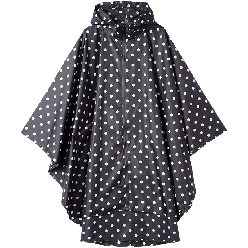 Fabricantes venden japonés Corea del Sur moda Capa delgada hombres y mujeres adultos impermeable poncho mochila ciclismo Amazon comercio exterior image 4