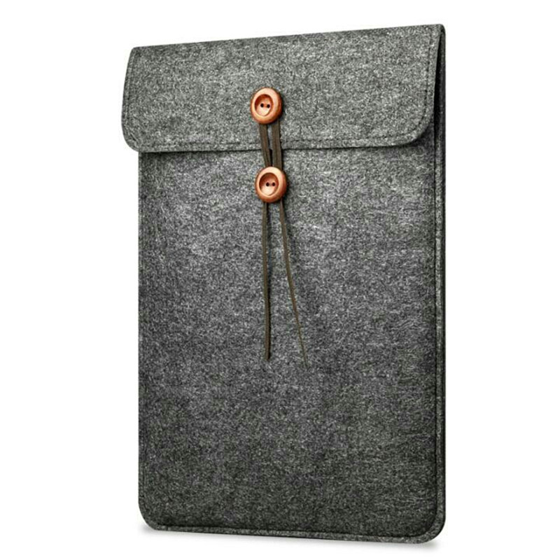 毛毡手拿式电源物品收纳整理包零钱小包 可 制LOGO