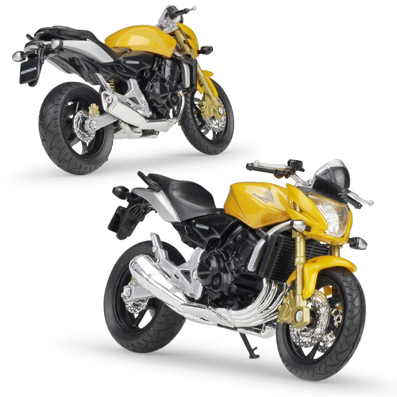 WELLY Honda, Бамблби, реалистичная металлическая модель машины, масштаб 1:18