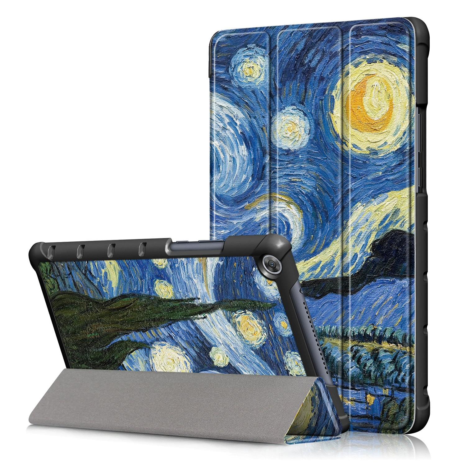Подходящий чехол-книжка из кожи для планшета Huawei M5 Youth Edition 8 дюймов, чехол для Huawei Honor Plate 5 8, обложка с флипом