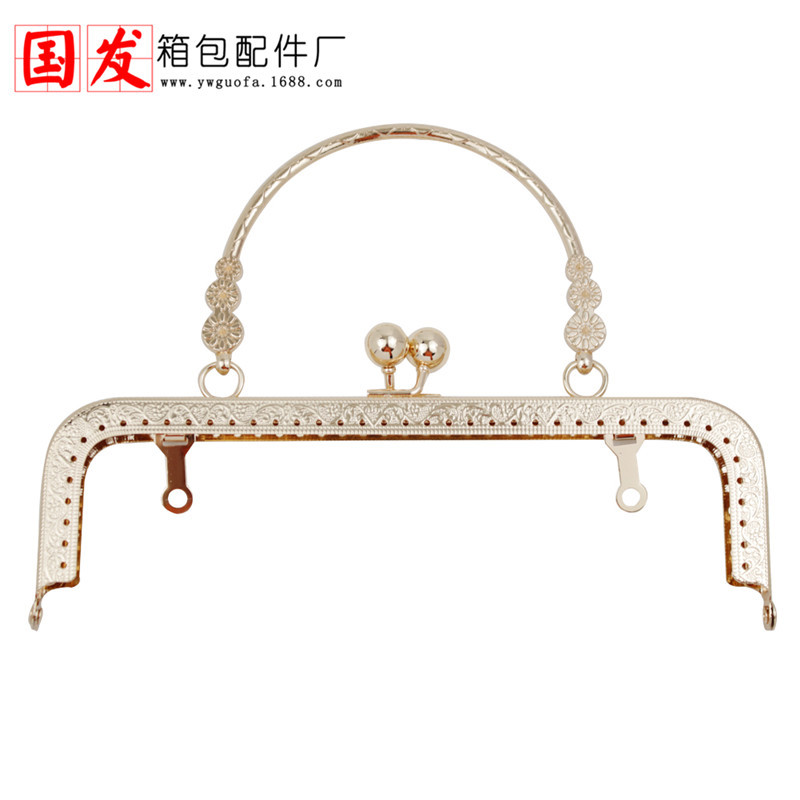 Doble 11 precio especial 20cm relieve cuadrado tres flores mano oro oro mano oro oro oro oro al por mayor cuatro colores opcionales