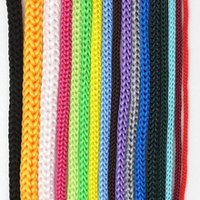 钩针绳 丙纶绳 2毫米-4mm 雨衣绳 尼龙针通束口抽绳 PP手提空芯绳