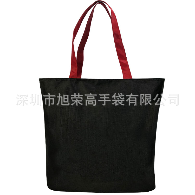 牛津布手提袋600D涤纶购物礼品袋促销赠品环保购物袋拉链布袋logo