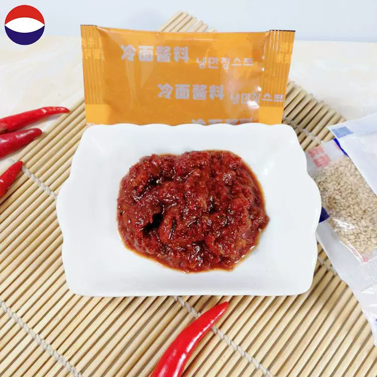 厂家批发延边食品朝鲜族风味冷面酱料17克/包