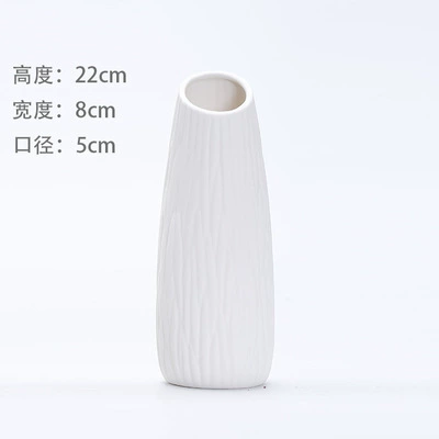Ceramic fresh modern white decorations for living room, home decor