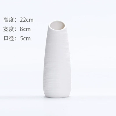 Ceramic fresh modern white decorations for living room, home decor