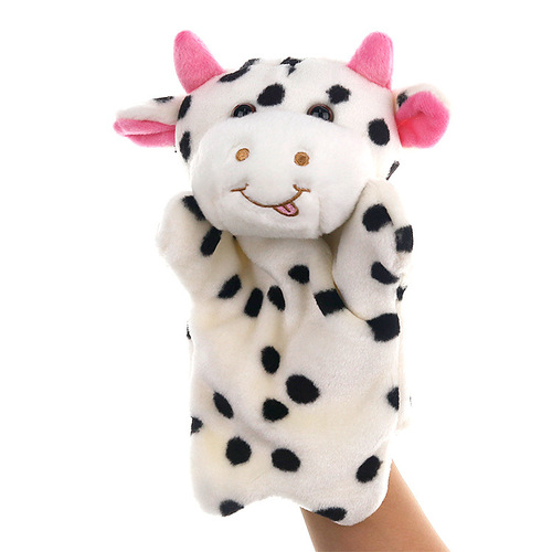 Cross-border supply of stuffed toys, hand puppets, dolls, kindergarten story props, family parent-child rag dolls, factory direct sales