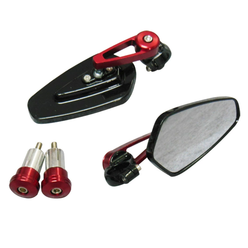 Педаль аксессуары для модификации мотоцикла Уличный бег светоотражающее зеркало на руль ручка зеркало заднего вида алюминиевый сплав зеркало заднего вида на руль