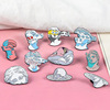 High-end funny brooch, cartoon metal doll