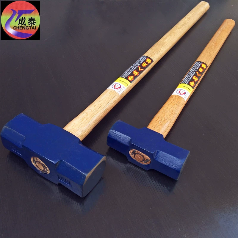 8p18 фунт углеродистой стали кованые молоток с деревянной ручкой